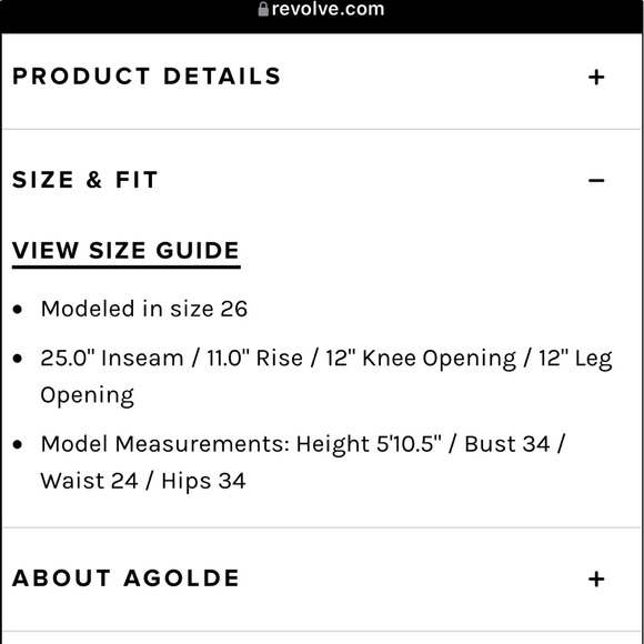 Agolde Riley crop - Picture 6 of 6